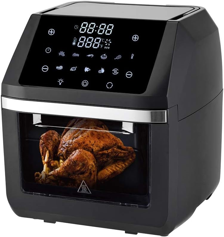 HEALTHY CHOICE 12 Litre Digital Air Fryer with Carry Handle. NB: Has Been U
