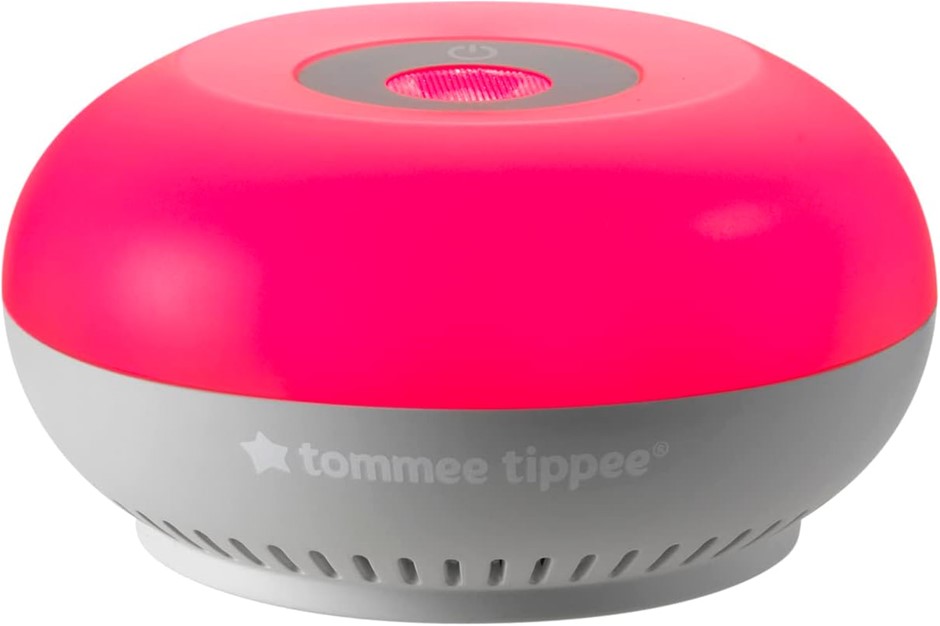 TOMMEE TIPPEE Dreammaker Baby Sleep Aid with Pink Noise, Red Nightlight & I