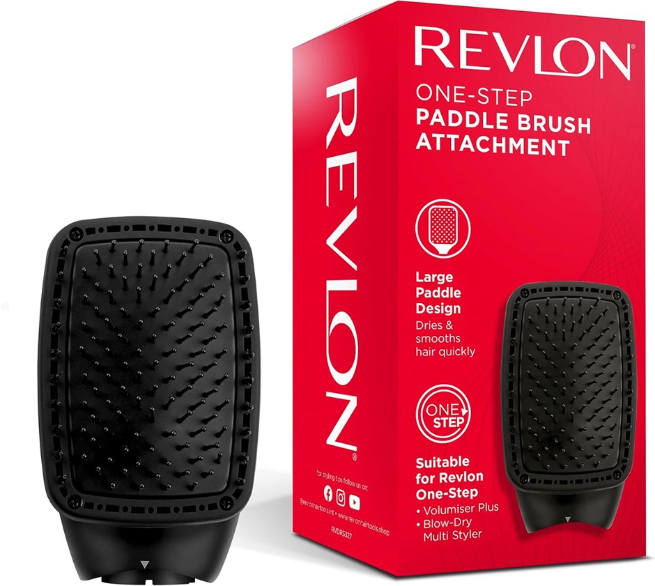 REVLON One-Step Volumiser Plus 2.0 Blowout Brush Attachment - Paddle Brush.