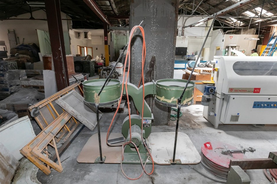 Holytek DC 201 Mobile Dual Bag Dust Collector