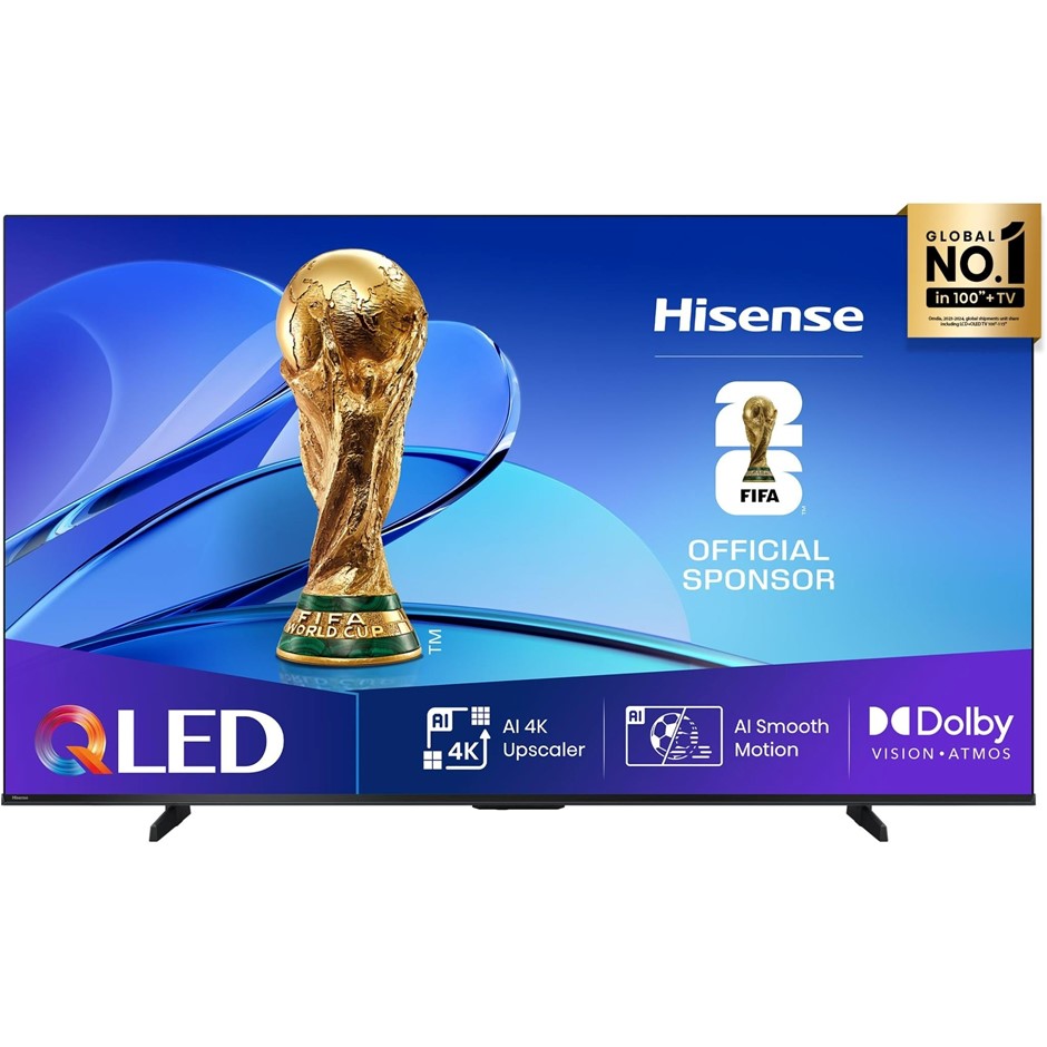 HISENSE 43" Q6QAU 4K QLED Smart TV [2025].