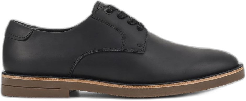 Hush Puppies Men's Gobi Shoe, Black, UK 9.5/US 10.5