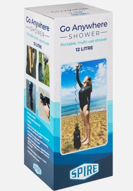 SPIRE Go Anywhere Portable Shower 12L
