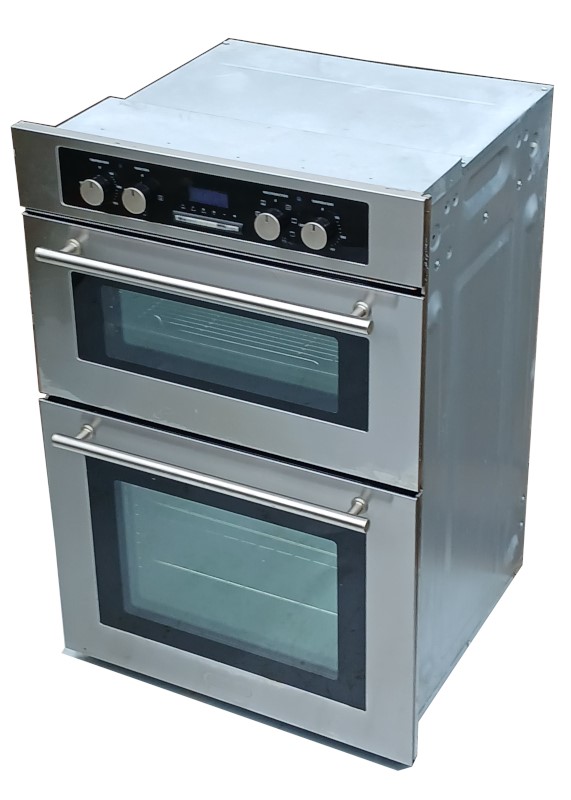 Delonghi 600mm Electric Double doors fan force wall Oven