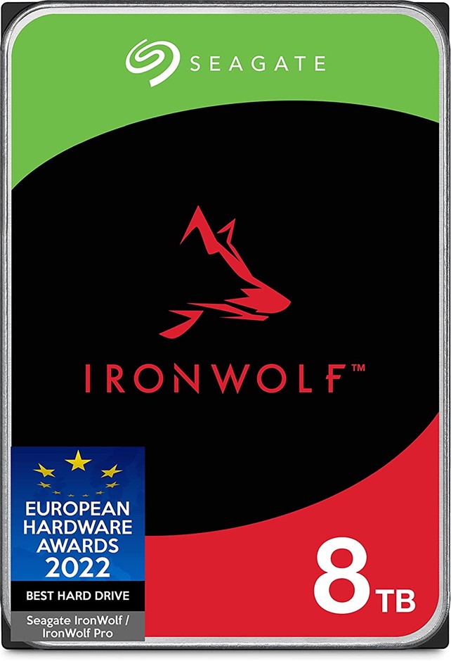 SEAGATE IronWolf 8TB NAS Internal Hard Drive HDD – 3.5 Inch SATA 6Gb/s 7200