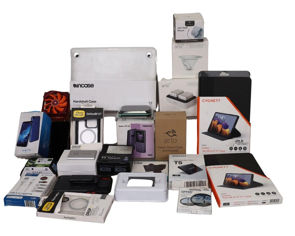 20 x Assorted Electronics and Accessories, INCL: SAMSUNG, NOKIA, HP, ETC. N