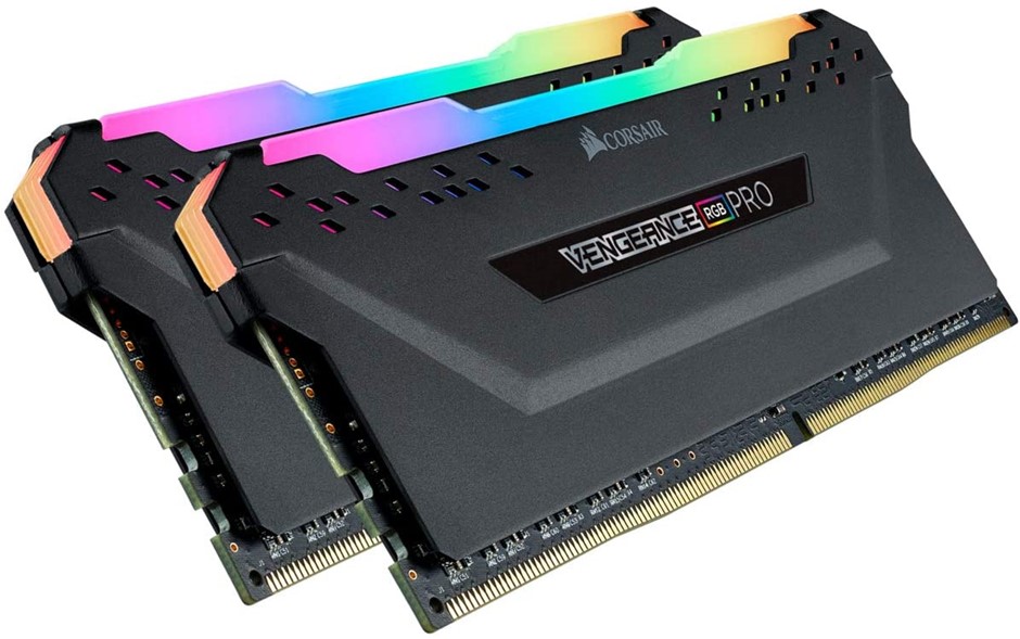 CORSAIR Vengeance RGB Pro 2 x 16GB DDR4 Desktop Gaming Memory, AMD Optimise
