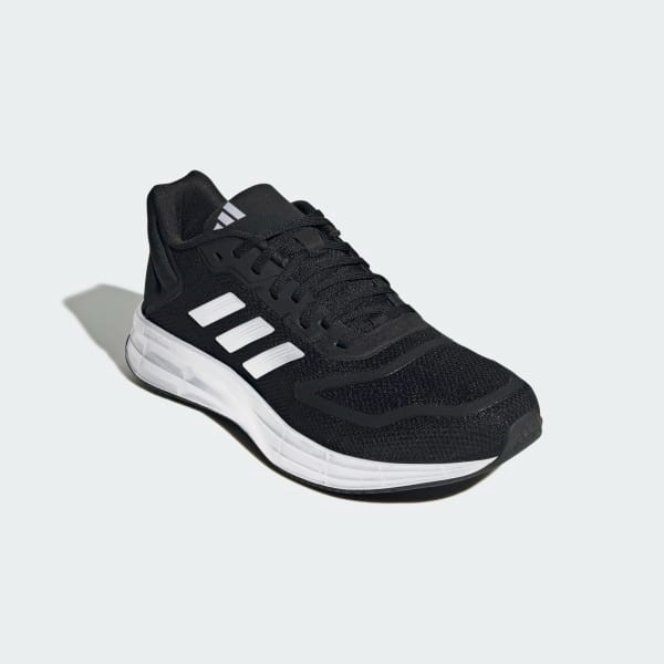 ADIDAS Men's Duramo 10 Shoes, Size US8.5, Black/White, GW8336. NB: have bee