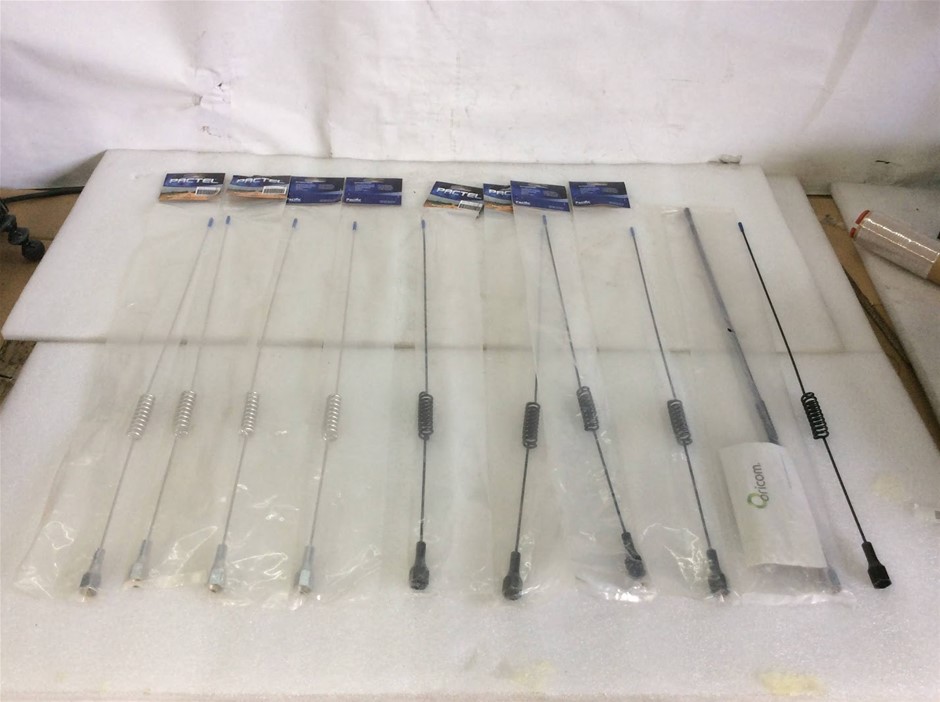 Pactel 4dB UHF Stainless Steel Antenna (Lot of 10)