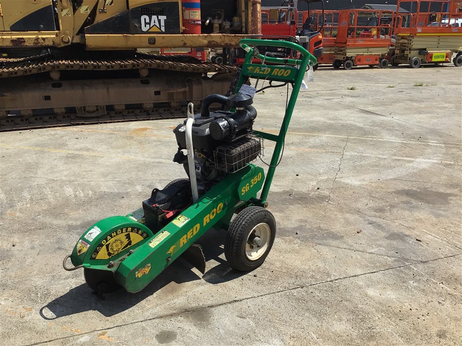 <p>Red Roo Stump Grinder</p>