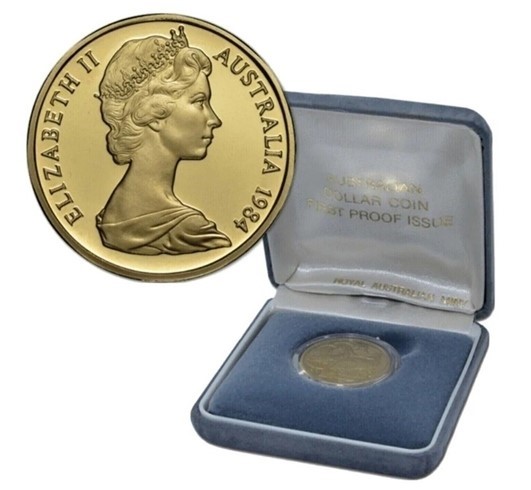 1984 Australia First Queen Elizabeth Proof One $
