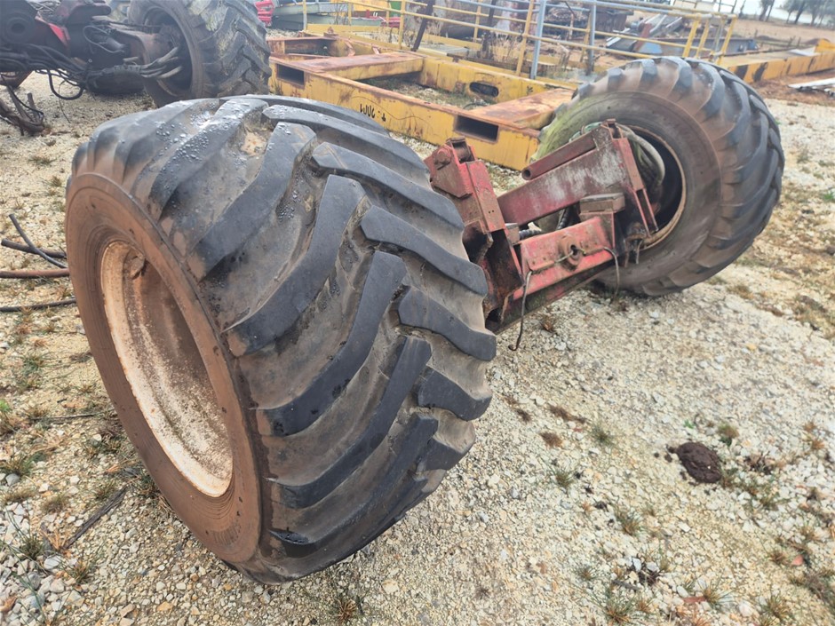 Hydraulic Driven Steering Oscillating Wheels