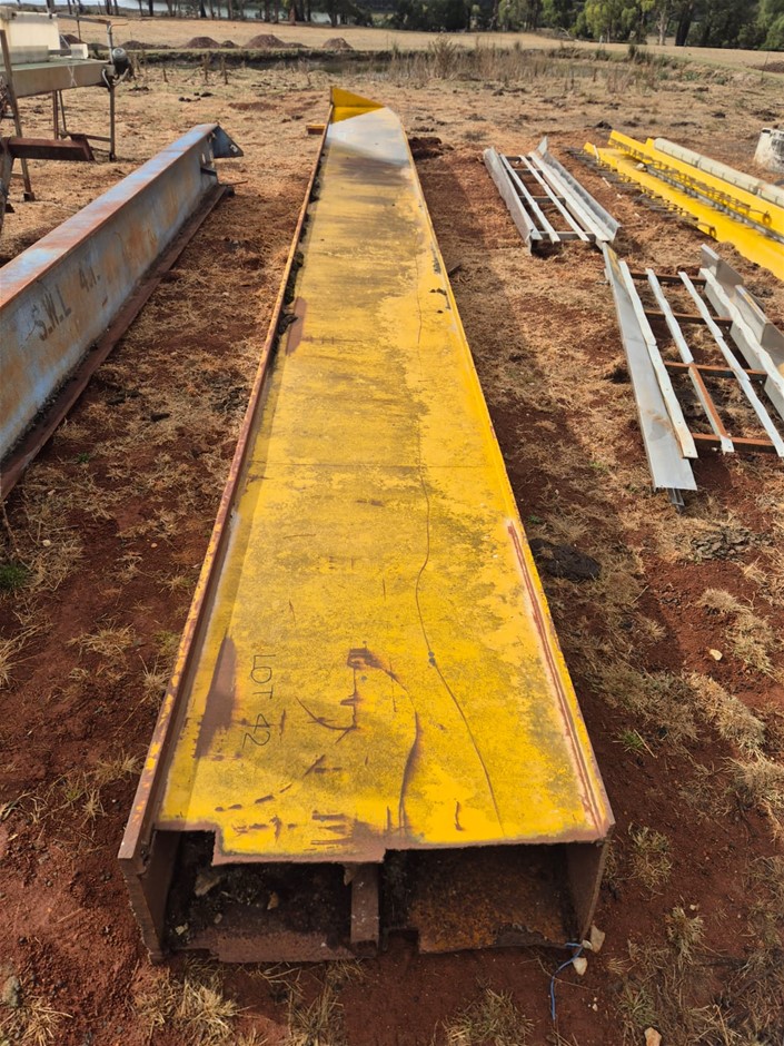 Large Steel Crane Beam