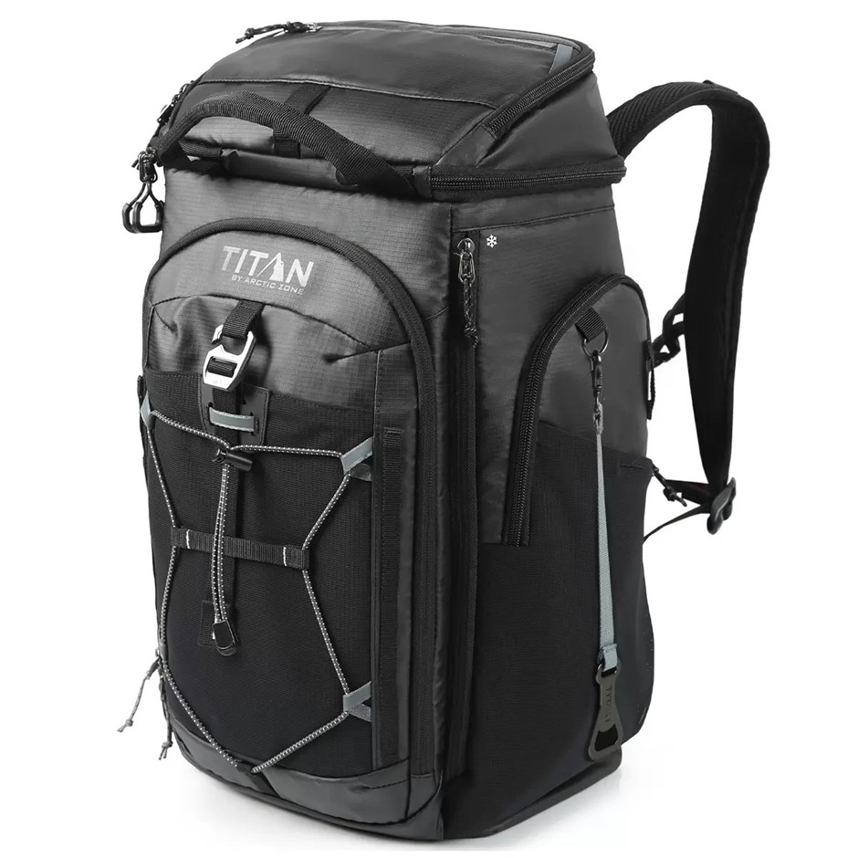 TITAN 26 Can Backpack Cooler Black