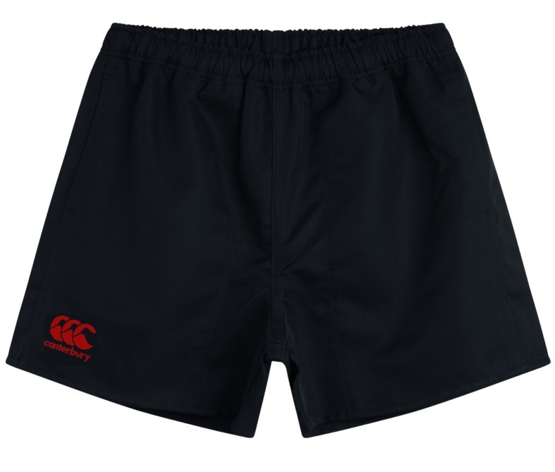 CANTERBURY Men's Anchor Tactic Short 989, Black/Red, Size L