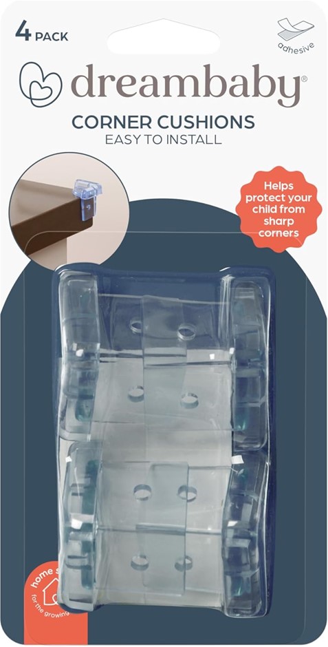 9 Packs of 4 x DREAMBABY Child Safety Corner Cushion.