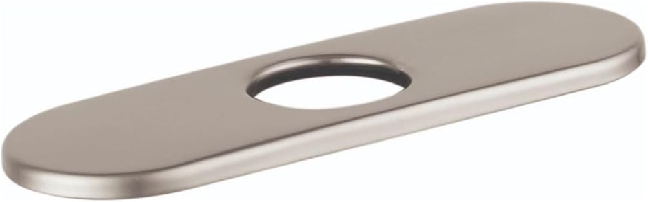 HANSGROHE 6-Inch Baseplate, Brushed Nickel.