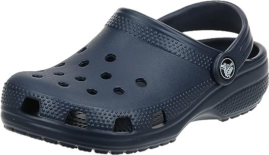 CROCS Toddler's Classic Clog, Size US 6 Toddler, Navy. Buyers Note - Disco