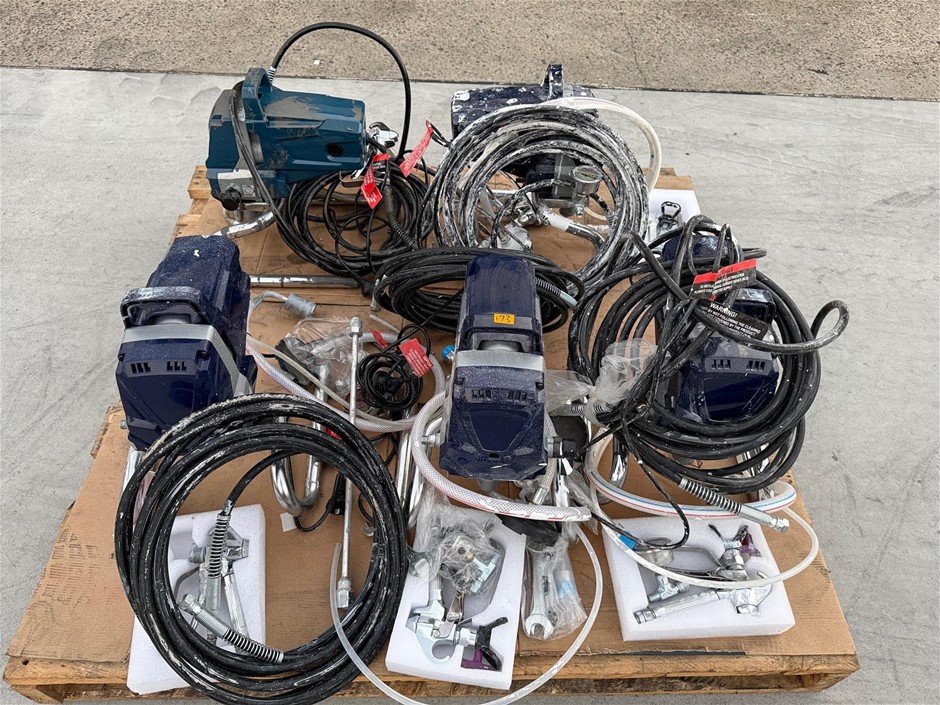 Airless Spray Station 1100W x 5 units