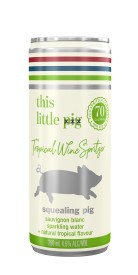 Squealing Pig Cans Tropical Spritzer NV 