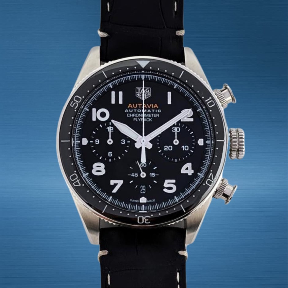 Tag Heuer CBE511A Autavia 60th Anni Flyback Chrono 42mm 2024 BxP & COA
