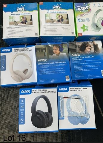 Bluetooth headsets - approx 8 pieces