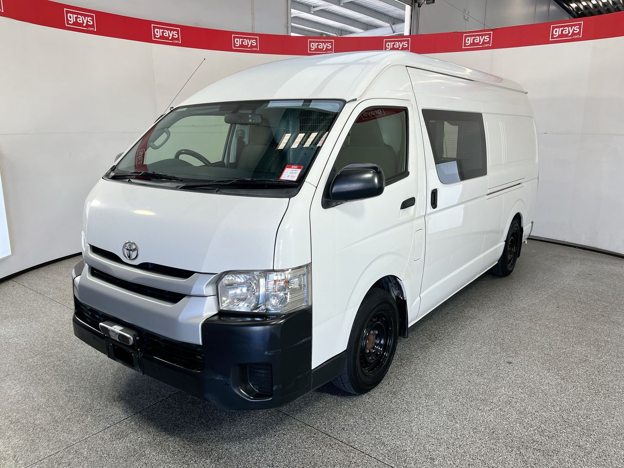 2016 Toyota Hiace SUPER LWB KDH221R Turbo Diesel Automatic Van