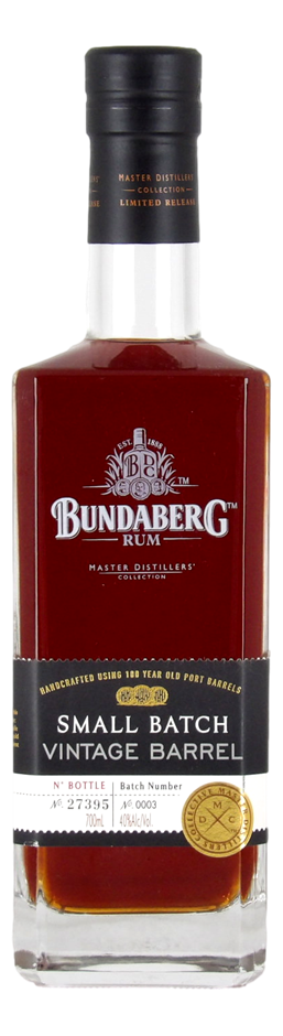 Bundaberg Master Distillers Col Small Batch Vintage Barrel Rum (1x 700mL) 