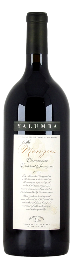 Yalumba The Menzies 1999 Coonawarra Cabernet Sauvignon (1x 1.5L)SA