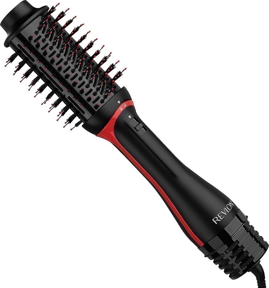 REVLON One-Step Volumiser Plus 2.0 Blowout Brush, Black.