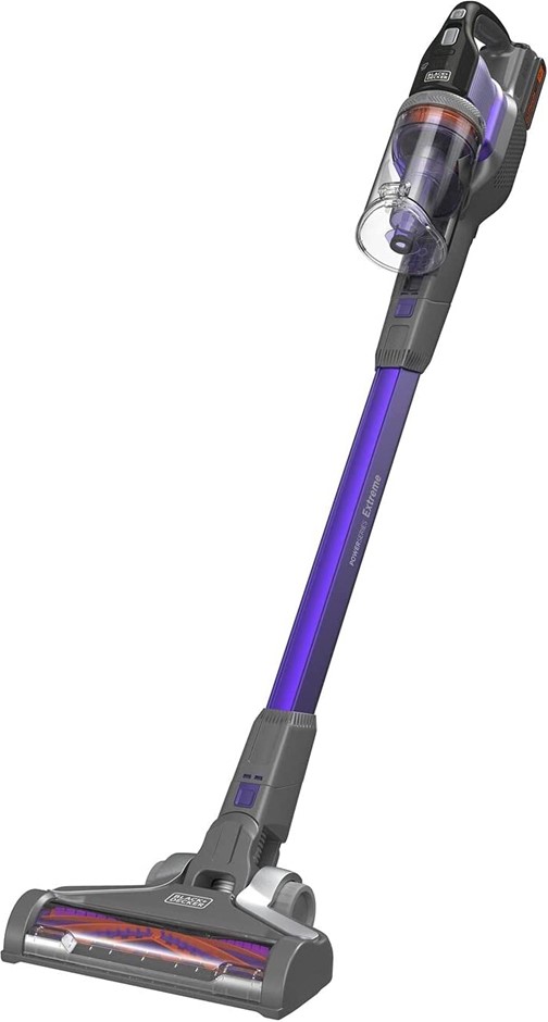 BLACK+DECKER 18V Lithium-Ion 4-in-1 POWERSERIES Extreme Pet Stick Vacuum. N