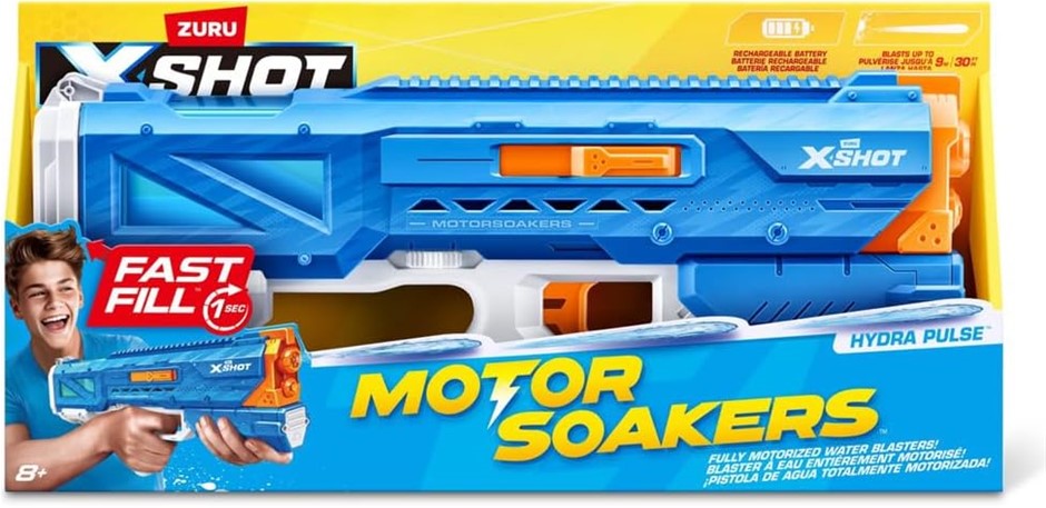ZURU XSHOT Fast Fill Motor Soakers - Hydra Pulse