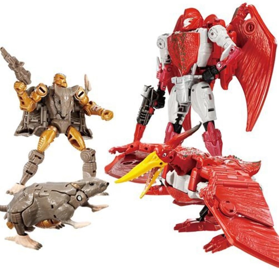 TRANSFORMERS BWVS-05 Rattrap vs. Terrorsaur, 2-Pack.