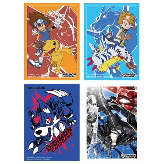 BANDAI Card Game Official Card Sleeve 2023 (Set / 4 Types)