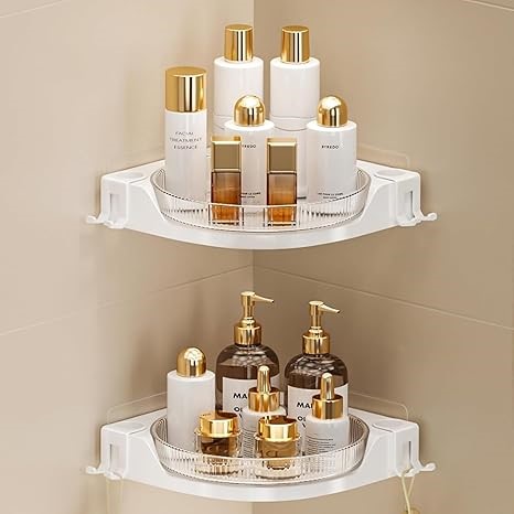 SSUMGHT Corner Shower Cady, 360 Lazy Susan. NB: Minor Use.