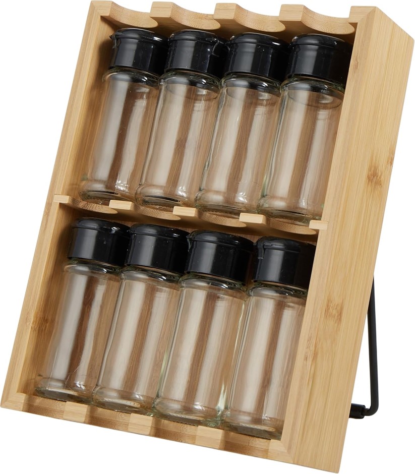 DAVIS & WADDELL 8-Canister Spice Holder.