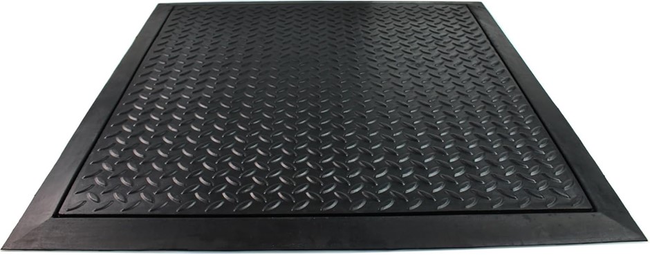 FLOORTEX 0360540 CHAIRMAT, Anti-Fatigue Ripple 71 x 78CM.