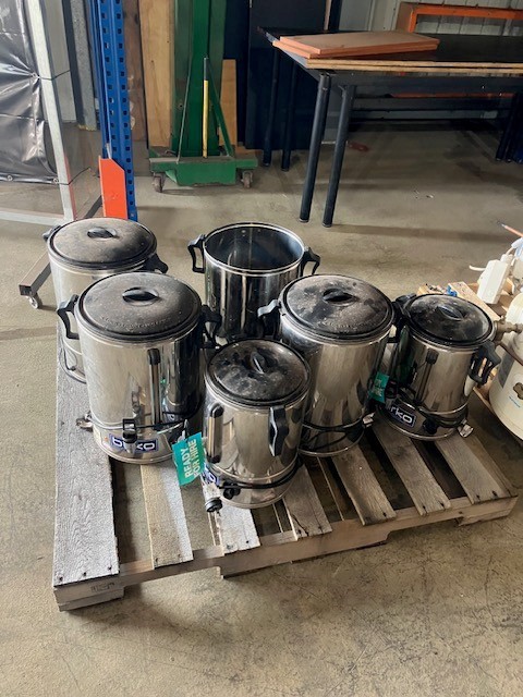 13x Assorted Hot Water Systems & Urns - Darwin