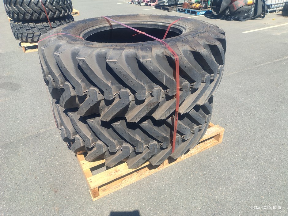 <p>Earthmoving Tyres x 2</p>