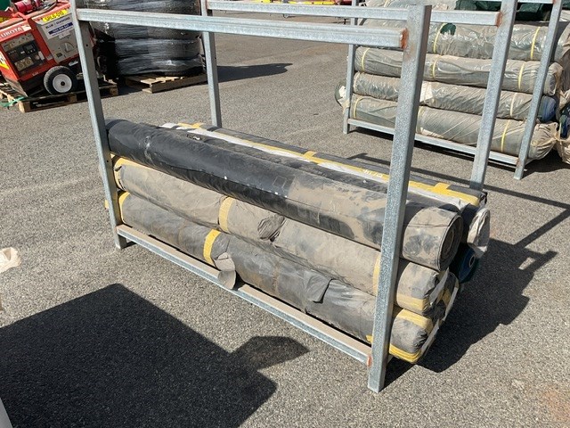 6 x Rolls Of GEO Cloth, Roll Of Builders Plastic