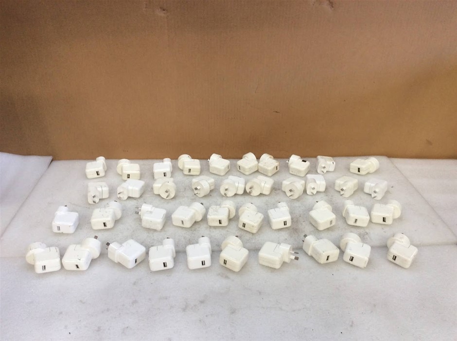 Mixed Brand USB Power Adapters (Lot of 40)