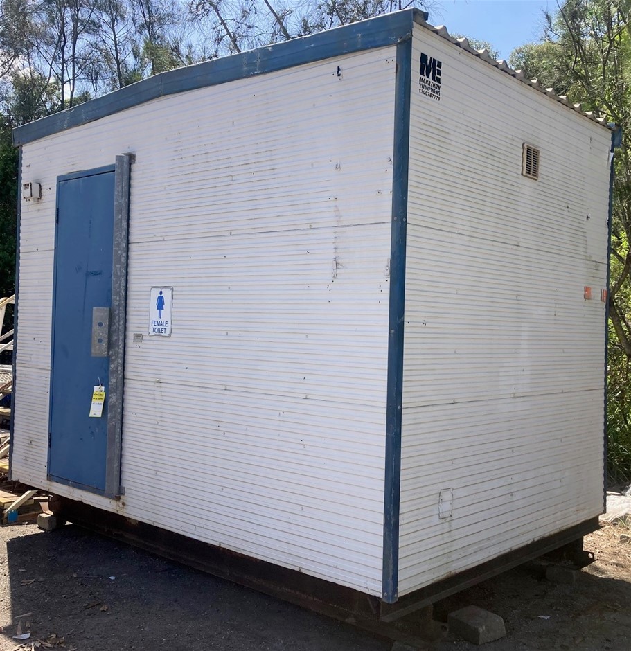 Portable Toilet Block W/ Shower - 3.6m x 2.4m- Newcastle