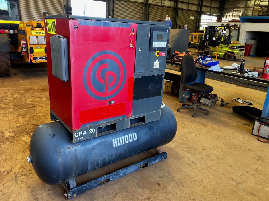 2021 CHICAGO PU  Compressor - 80cfm - Electric - Newman