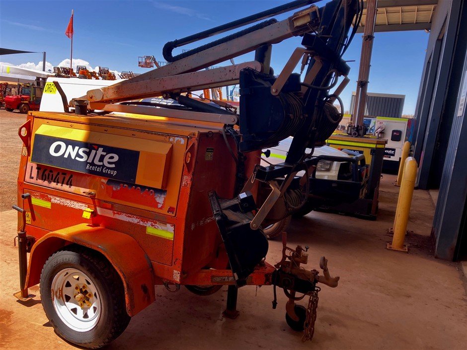 2012 JLG 6308ANSII Lighting Tower - 1,600w - LED AC - Newman