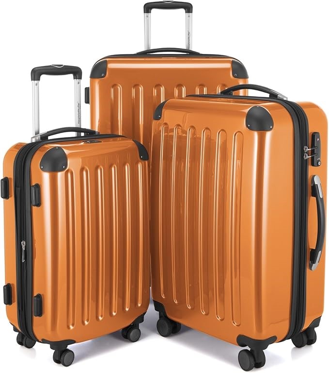 HAUPTSTADTKOFFER, Alex Hardside Luggages, Set of 3, Large: 75cm, Medium: 65