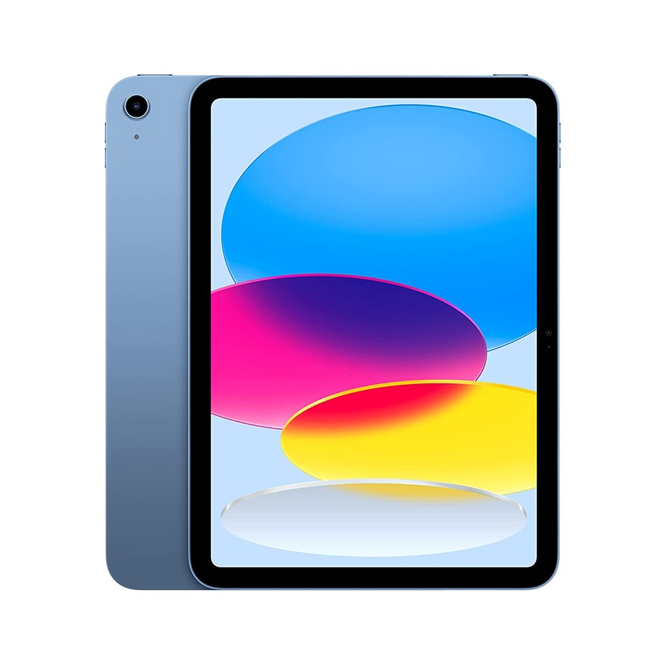 APPLE 10.9-inch iPad, Wi-Fi, 64GB, Blue, 10th Generation, Model A2696, MPQ1