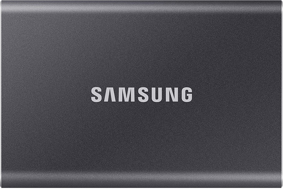 SAMSUNG T7 2TB USB3.2 Type-C Portable Solid State Drive, Colour: Titan Grey