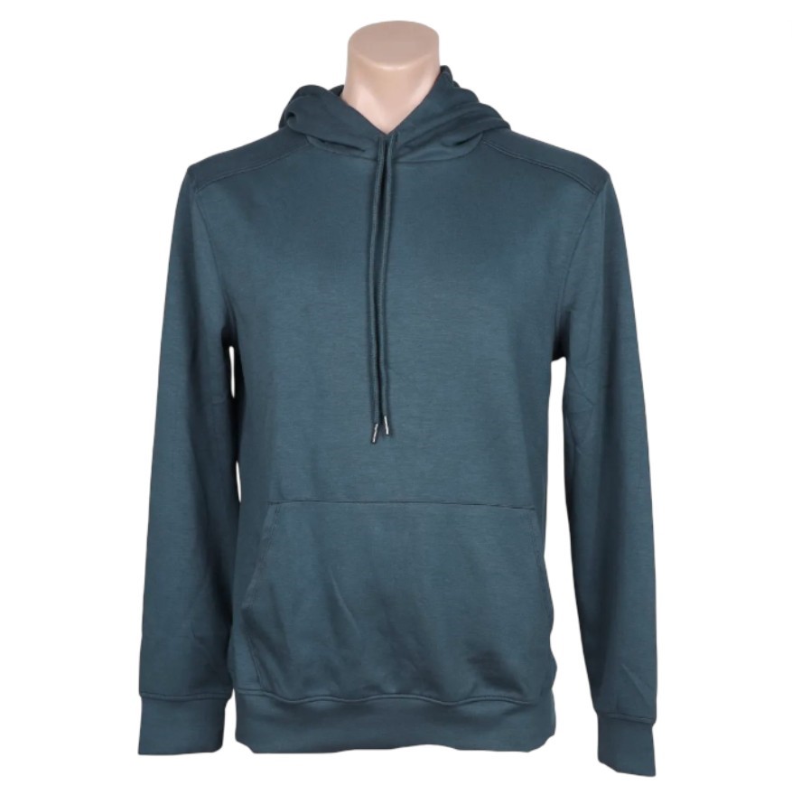 BOSTON TRADERS Men's Soft Hoodie, Size XXL, Mirage Blue.