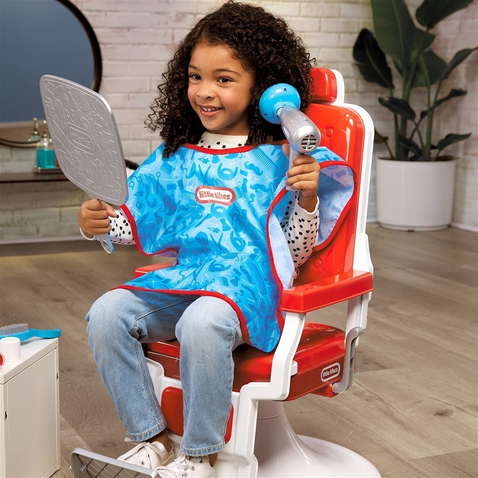 LITTLE TIKES Style Station, Styling char inspired by barber shops and salon