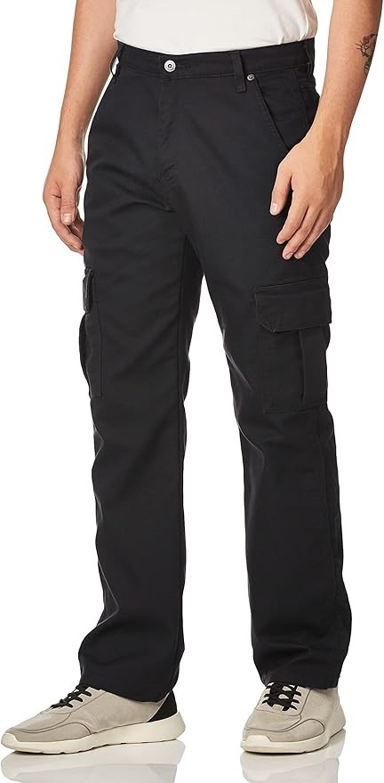 Dickies Men's Tough Max Duck Cargo Pant, Stonewashed Black, 40W x 30L
